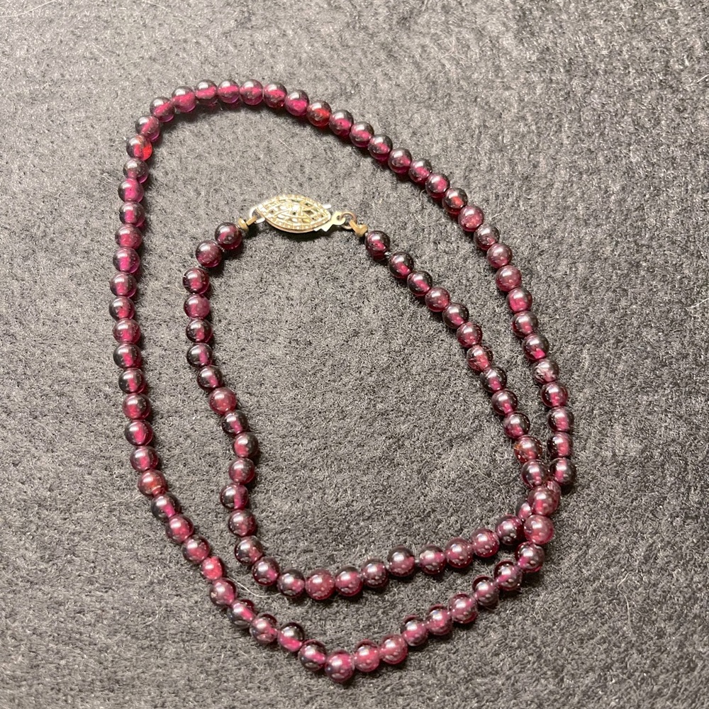 Amethyst necklace